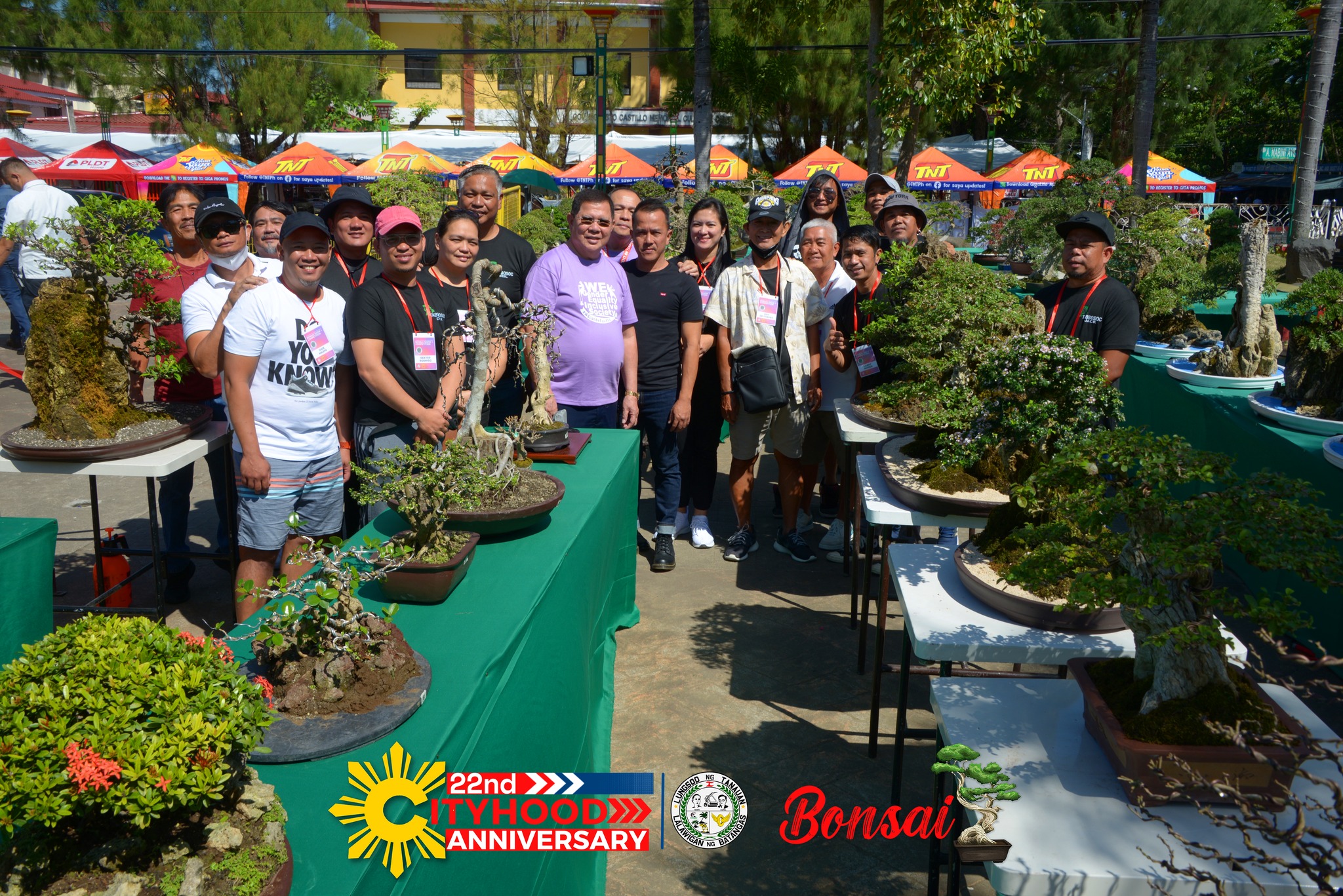 Mayor Sonny Perez Collantes, Tanauan Batangas Bonsai Society.