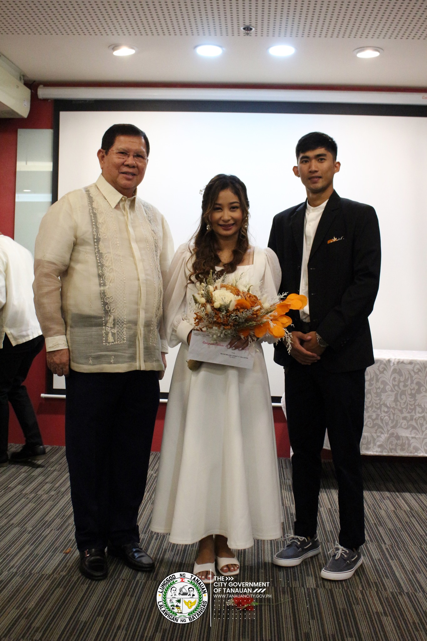 Local Civil Registry Office, Mayor Sonny Perez Collantes
