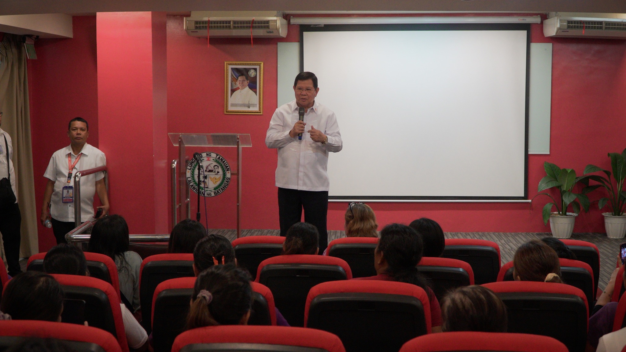 Tanauan City 4Ps Parent Leaders Meeting, Mayor Sonny Perez Collantes