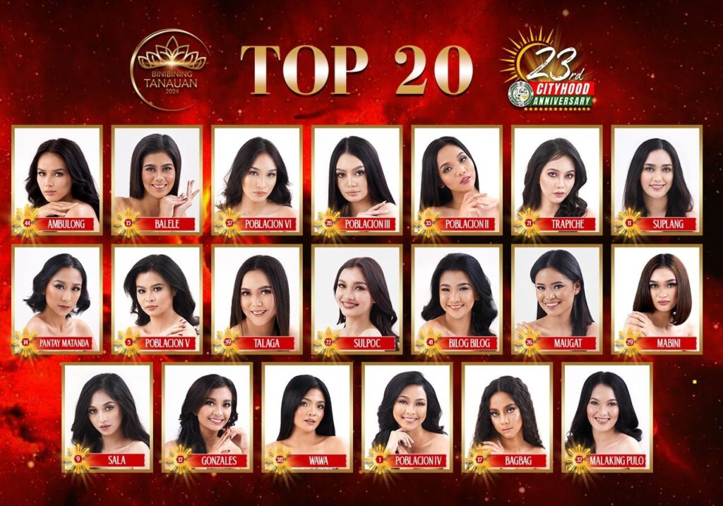 Binibining Tanauan, Tanauan City. Mayor Sonny Collantes