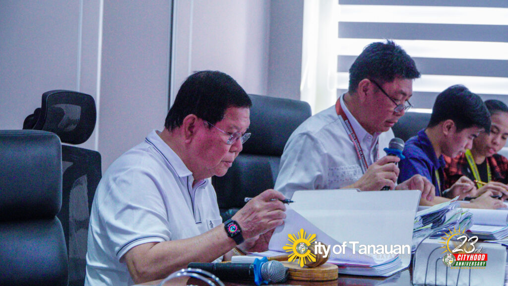 Mayor Sonny Collantes, Tanauan