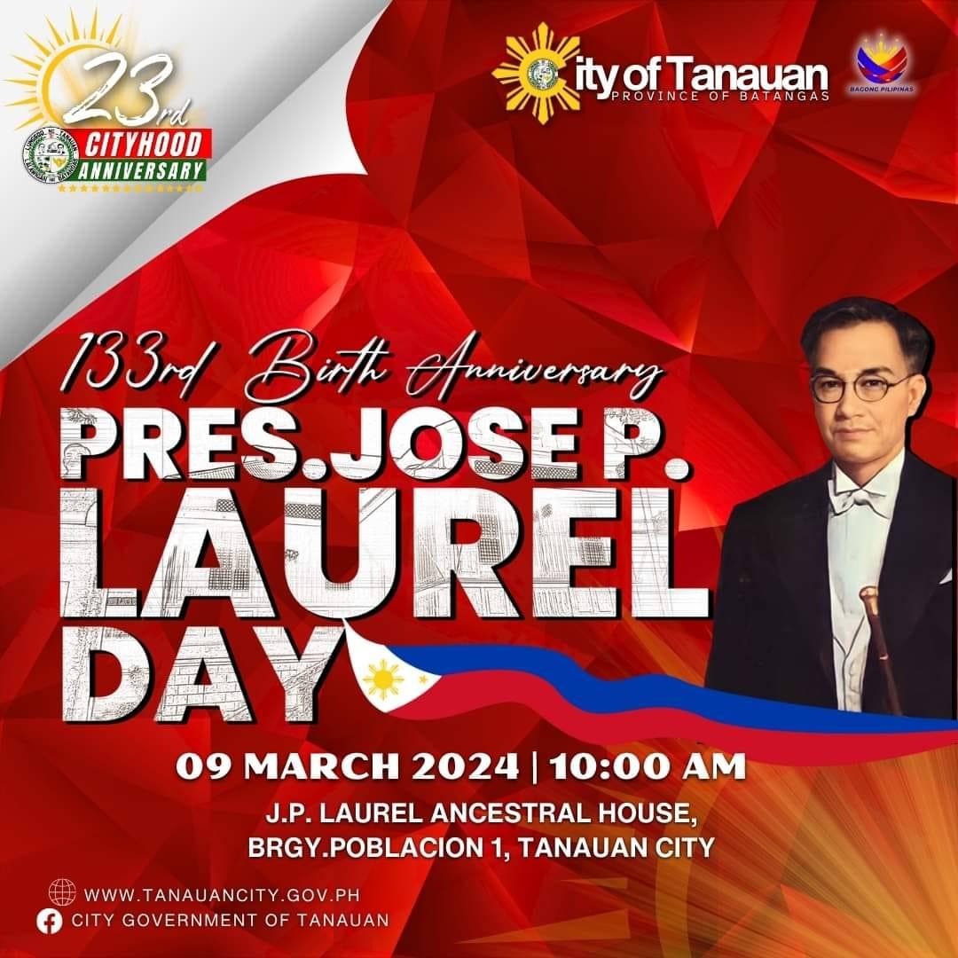 Jose P. Laurel,Tanauan