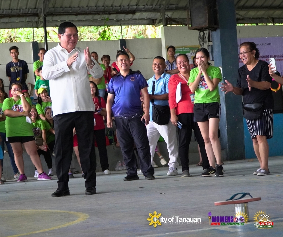 Women’s Mini Olympics, Mayor Sonny Collantes, Tanauan