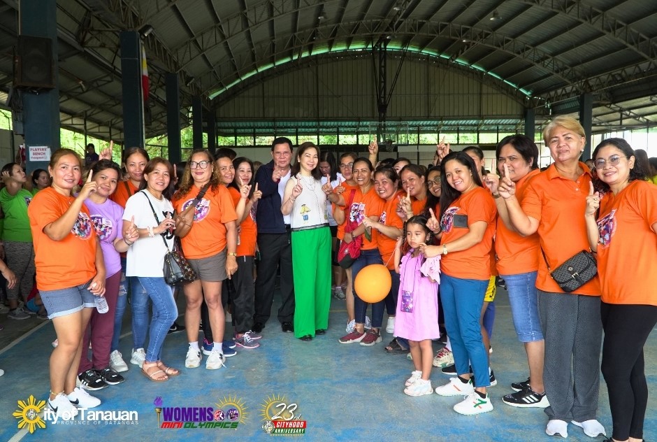 Women’s Mini Olympics, Mayor Sonny Collantes, Tanauan